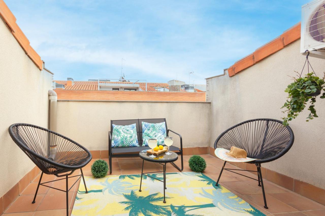 Elegante Duplex En Terrassa, Barcelona Appartement Buitenkant foto